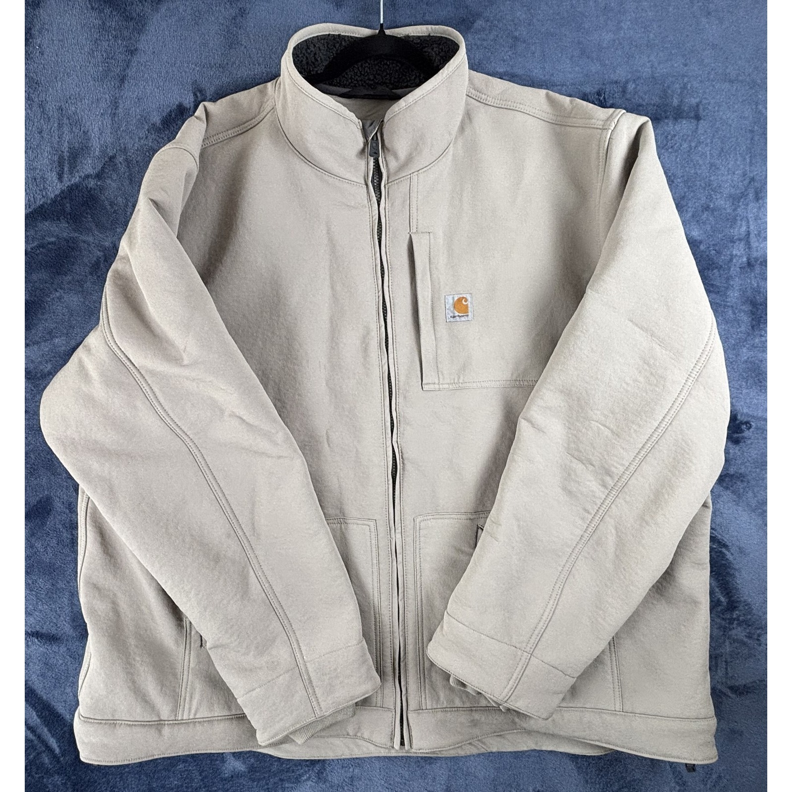 Carhartt Super Dux Relaxed Fit Detroit Jacket 105000 Sherpa Lined 3xl Tall 3xlt